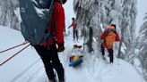 Woman survives being buried by avalanche for almost 20 minutes