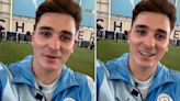 Julián Álvarez manejó las redes sociales del Manchester City: la pregunta que más lo incomodó y en qué lo mejoró Guardiola