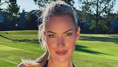 Paige Spiranac puts on busty display as she makes huge announcement