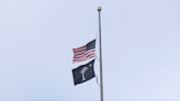 Why are flags flying at half-staff in South Carolina on Wednesday?