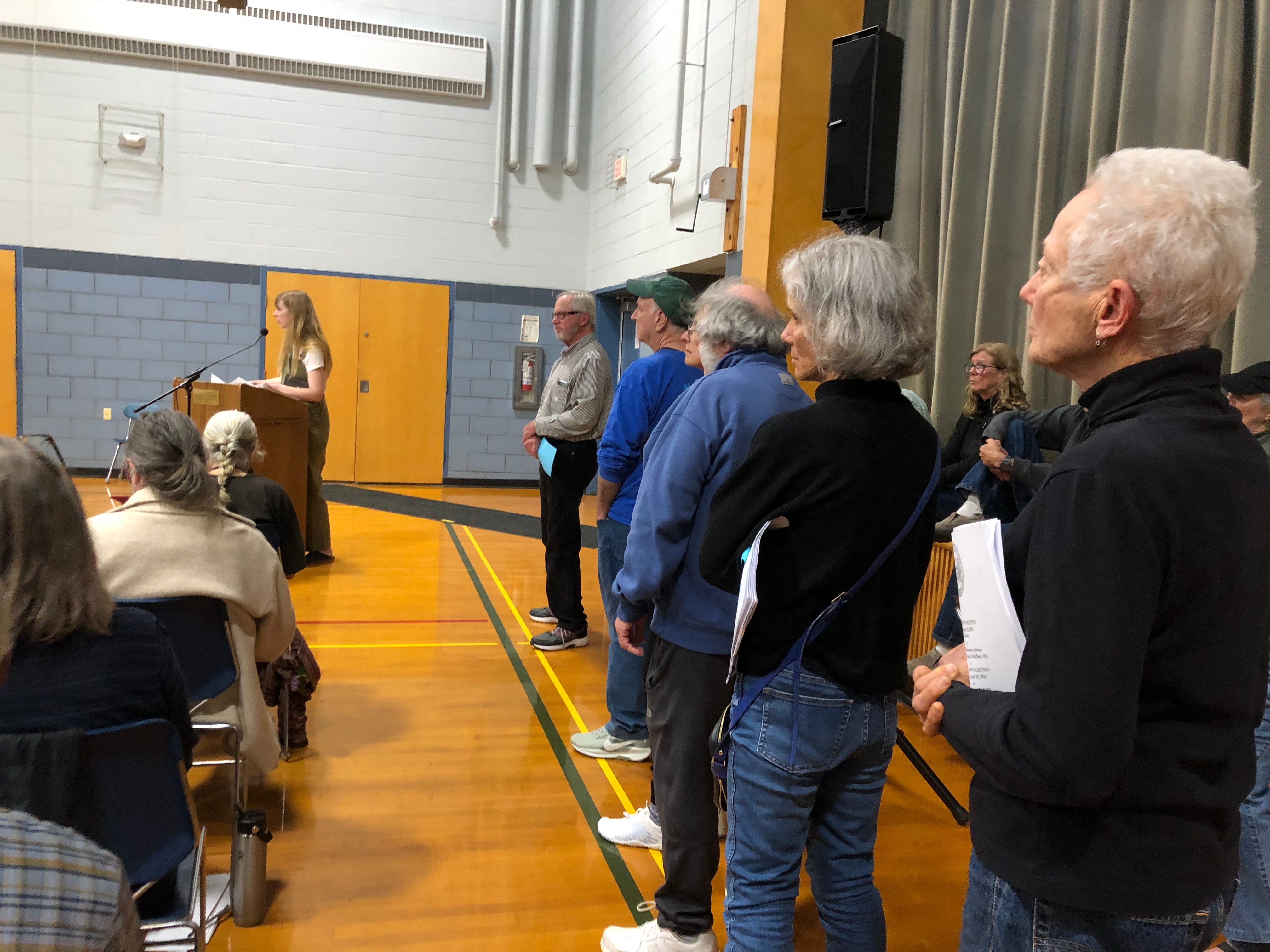 Petitioned article draws many Wellfleet town meeting voters to microphone. What to know.