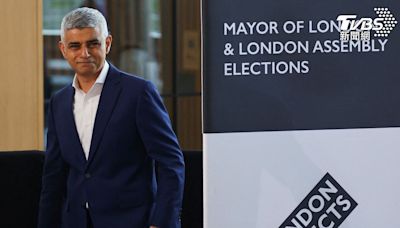 倫敦市長沙迪克汗贏得第3個任期 保守黨慘敗
