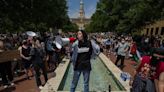 Massive pro-Palestine protest takes place at UNT. Here’s what happened