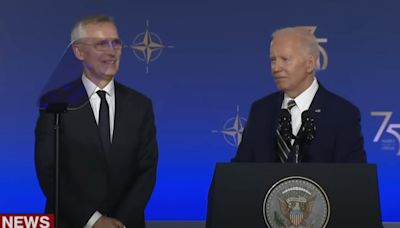 Did Joe Biden just tell a NATO general he was sleeping with his wife?