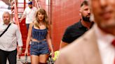 Taylor Swift cheers on Travis Kelce as Kansas City Chiefs win season opener