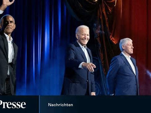 Clinton, Obama, Biden: Drei (Ex-)US-Präsidenten sammeln Spenden-Rekordsumme