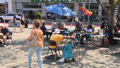 Union Square a destination to play chess in NYC