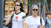 Amelia and Delilah Hamlin give leggy displays as they twin in shorts