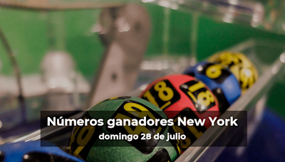 Lotería de Nueva York en vivo: resultados y ganadores del domingo 28 de julio de 2024 - El Diario NY