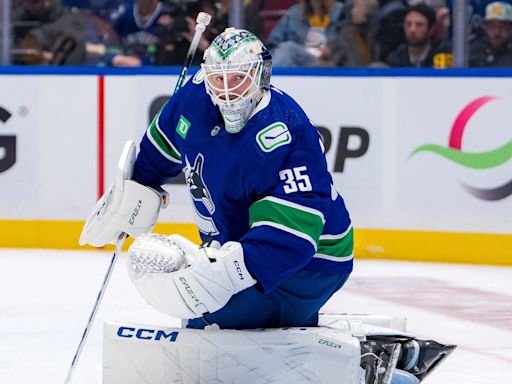 Canucks' Thatcher Demko to Miss Game 2, Status for Rest of Series in Jeopardy