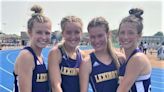 They ‘flu’ by the competition: Lex girls win five district events, including three relays