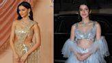 Ananya Panday and Shanaya dripping in sequins at Anant Ambani-Radhika Merchant’s sangeet