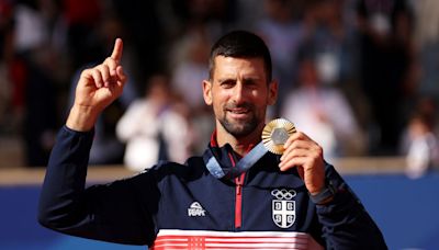 Novak Djokovic diz que pretende doar prêmio de R$ 1,2 milhão ganho após ouro olímpico