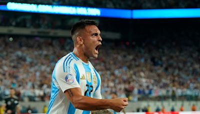 Las mejores imágenes del triunfo de Argentina frente a Chile en la segunda fecha de la Copa América
