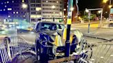 Drunk driver smashed £70k supercar into traffic lights