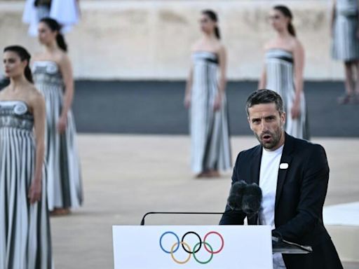 2024年巴黎奧運聖火 從希臘正式移交組委會