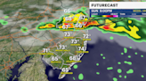 Isolated storms tonight in New Jersey; Monday will feel like summer