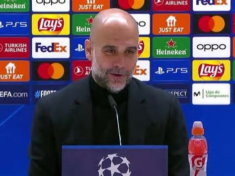 Rueda de prensa de Guardiola y Bernardo Silva, en directo | Champions League: previa del Manchester City - Real Madrid