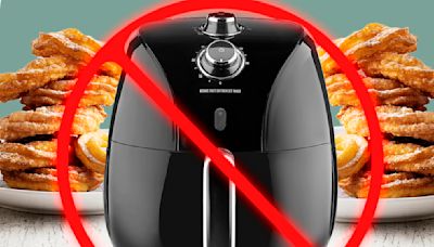 Think Twice Before Trying To Cook Churros In The Air Fryer
