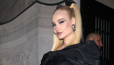 Kim Petras gives a lesson in summer 2024's biggest trending hairstyle