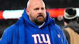 Giants’ coach Brian Daboll on weight room changes, mock drafts, more