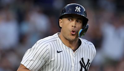 Giancarlo Stanton's hardest-hit ball in MLB this season powers Yankees over Astros again