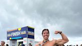 Joseph Baena Channels Dad Arnold Schwarzenegger During Triathlon