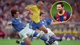 I played against Maradona and Ronaldo - but was glad to avoid Lionel Messi