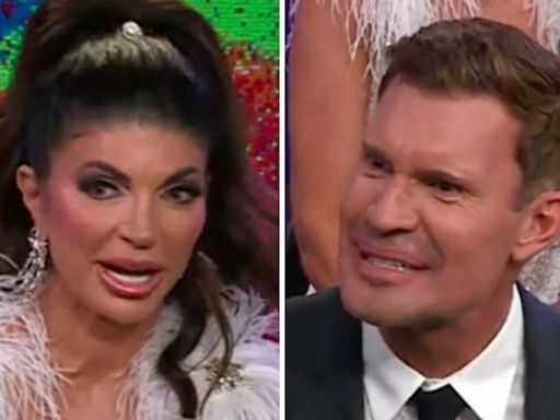 Teresa Giudice puts Jeff Lewis on blast during the 'WWHL' 15th anniversary special: "Tell everybody why you said sorry to me"