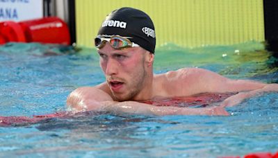 Daniel Wiffen leads 12-strong Ireland swimming team selected for the Olympics