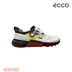 ? 正品ECCO愛步高爾夫球鞋男士golf牛皮防水透氣運動鞋108224新款