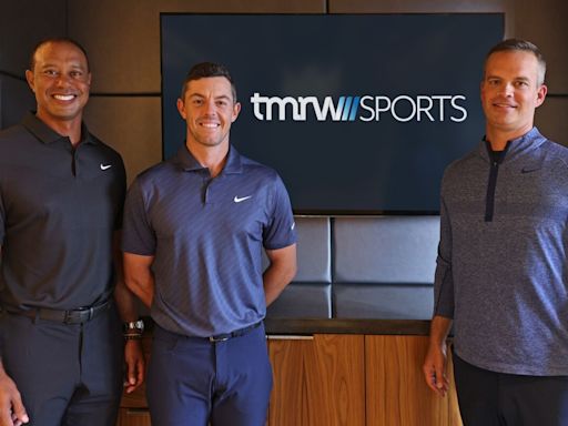 Tiger Woods, McIlroy-Backed TMRW Sports Valued at $500 Million in Funding Round