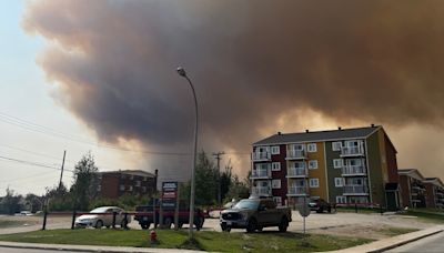 Premier says weather co-operating as firefighters attack Labrador City blaze