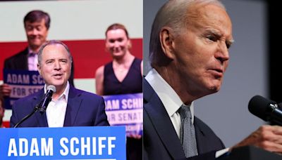 'Time for him to pass the torch': Top Democrat Adam Schiff calls on Biden to drop out of presidential race