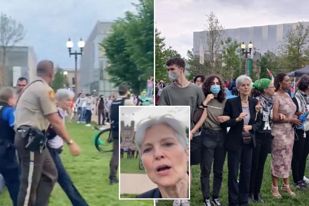 Green Party presidential candidate Jill Stein arrested during anti-Israel protest at Washington University in St. Louis