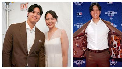 明星賽／毛小孩Decoy也有來？ 大谷翔平西裝藏驚喜！一家3口另類同台