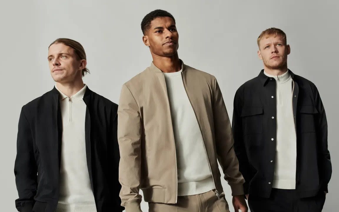 Marcus Rashford models England’s M&S formalwear despite Euro 2024 squad snub