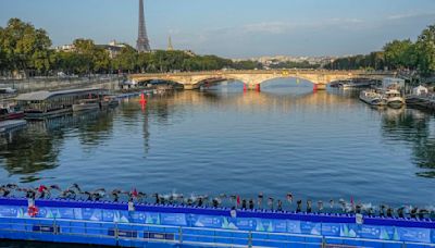 Olympics pre-race triathlon event in Seine River canceled over water quality concerns