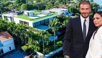 Así es la lujosa mansión que compraron David y Victoria Beckham en Miami: 9 habitaciones, cine y vista exclusiva | Espectáculos