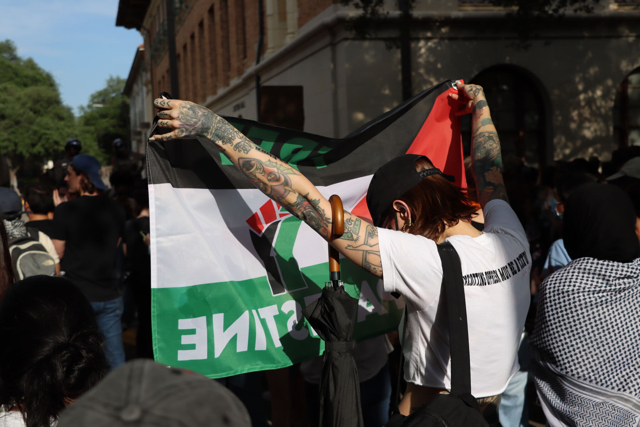 UT-Austin protested for Palestinians. Palestinians noticed.