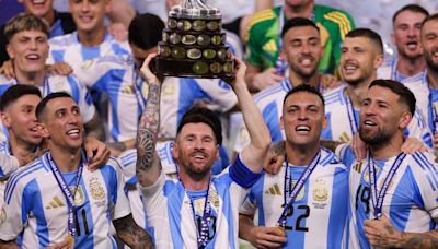 Copa America: Angel Di Maria enjoys 'dream' Argentina send-off as Lionel Messi wins again