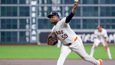 Framber Valdez of Astros loses no-hitter with 2 outs in the 9th on HR from Rangers' Seager