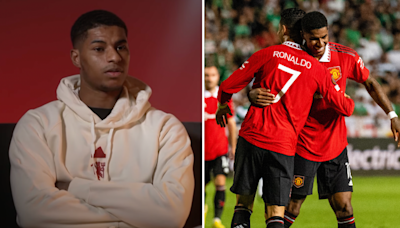 Marcus Rashford left himself out when naming his all-time 'dream' Man Utd six-a-side team