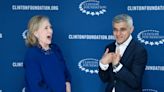 Sadiq Khan meets Hillary Clinton and New York Mayor during US trip