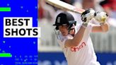 England v West Indies: Watch the best shots from Harry Brook's 50