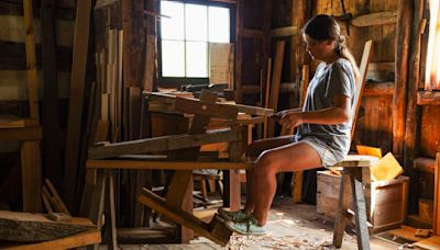 Fire starting. Candle making. Kids live like it's the 1800s at Daniel Boone summer camp.