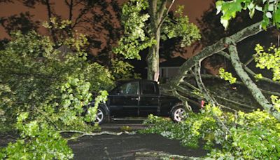 Tornado confirmed near Kirkwood Highway. Delaware under tornado watch Friday