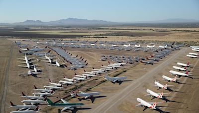 The world's aircraft boneyards, where planes go to die