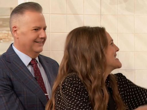 Drew Barrymore freaks out Ross Mathews by making sex noises while cleaning