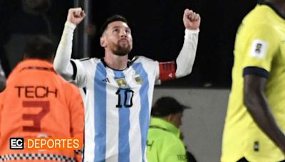 Selección de Ecuador no le gana a Argentina hace 8 años